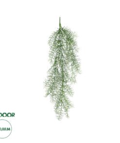 GloboStar® Artificial Garden HANGING FOENICULUM 20849 Τεχνητό Διακοσμητικό Κρεμαστό Φυτό Φοινίκουλο Μ30 x Π12 x Υ88cm