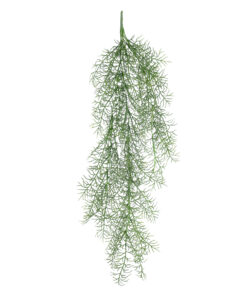 GloboStar® Artificial Garden HANGING FOENICULUM 20849 Τεχνητό Διακοσμητικό Κρεμαστό Φυτό Φοινίκουλο Μ30 x Π12 x Υ88cm