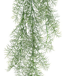 GloboStar® Artificial Garden HANGING FOENICULUM 20849 Τεχνητό Διακοσμητικό Κρεμαστό Φυτό Φοινίκουλο Μ30 x Π12 x Υ88cm