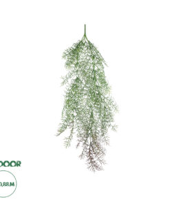 GloboStar® Artificial Garden HANGING FOENICULUM 20850 Τεχνητό Διακοσμητικό Κρεμαστό Φυτό Φοινίκουλο Μ30 x Π12 x Υ88cm