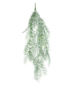 GloboStar® Artificial Garden HANGING FOENICULUM 20851 Τεχνητό Διακοσμητικό Κρεμαστό Φυτό Φοινίκουλο Μ30 x Π12 x Υ88cm