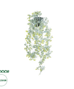GloboStar® Artificial Garden HANGING DATURA 20864 Τεχνητό Κρεμαστό Διακοσμητικό Φυτό Δατούρα Φ24 x Y80cm