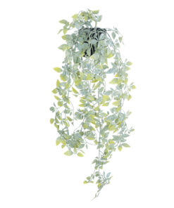 GloboStar® Artificial Garden HANGING DATURA 20864 Τεχνητό Κρεμαστό Διακοσμητικό Φυτό Δατούρα Φ24 x Y80cm