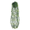 GloboStar® Artificial Garden HANGING MILAN GRASS 20866 Τεχνητό Κρεμαστό Διακοσμητικό Φυτό Milan Grass  Φ18 x Y60cm