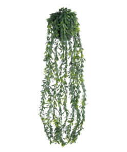 GloboStar® Artificial Garden HANGING MILAN GRASS 20866 Τεχνητό Κρεμαστό Διακοσμητικό Φυτό Milan Grass Φ18 x Y60cm