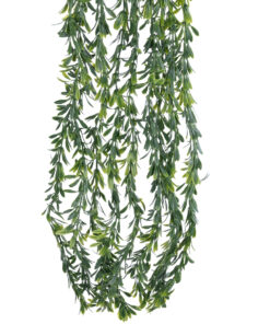 GloboStar® Artificial Garden HANGING MILAN GRASS 20866 Τεχνητό Κρεμαστό Διακοσμητικό Φυτό Milan Grass Φ18 x Y60cm