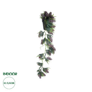 GloboStar® Artificial Garden HANGING BROWN PINE CONE 20870 – Τεχνητό Κρεμαστό Διακοσμητικό Φυτό Κουκουνάρι Φ15 x Y60cm