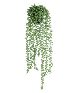 GloboStar® Artificial Garden HANGING LOVER’S TEARS 20875 – Τεχνητό Κρεμαστό Διακοσμητικό Φυτό Lover’s Tears Φ14 x Y70cm