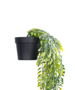 GloboStar® Artificial Garden HANGING FERN 20877 – Τεχνητό Κρεμαστό Διακοσμητικό Φυτό Φτέρη Φ23 x Y70cm