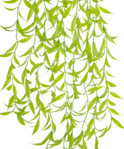 GloboStar® Artificial Garden HANGING CAMELIA LEAF 20879 – Τεχνητό Κρεμαστό Διακοσμητικό Φυτό Φύλλο Καμέλιας Φ31 x Y80cm