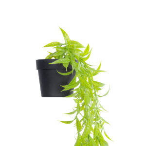 GloboStar® Artificial Garden HANGING CAMELIA LEAF 20879 – Τεχνητό Κρεμαστό Διακοσμητικό Φυτό Φύλλο Καμέλιας Φ31 x Y80cm