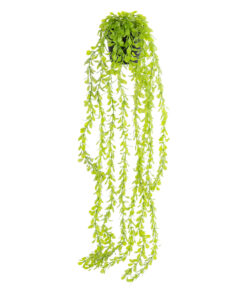 GloboStar® Artificial Garden HANGING MYRTLE 20881 – Τεχνητό Κρεμαστό Διακοσμητικό Φυτό Μυρτιά Φ21 x Y80cm