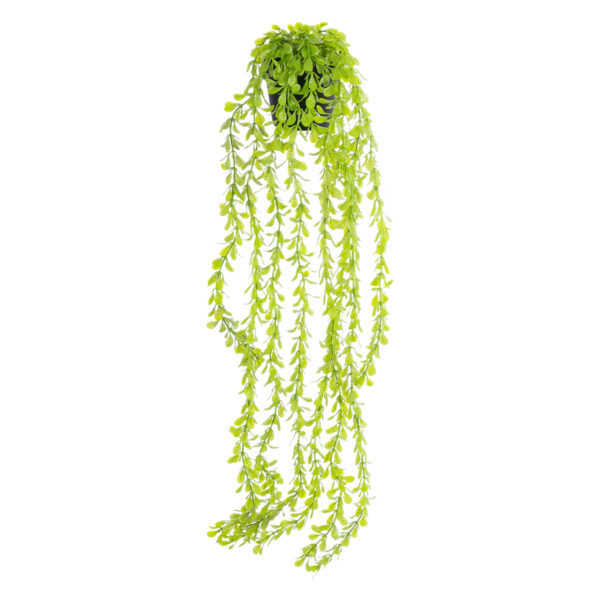 GloboStar® Artificial Garden HANGING MYRTLE 20881 - Τεχνητό Κρεμαστό Διακοσμητικό Φυτό Μυρτιά Φ21 x Y80cm