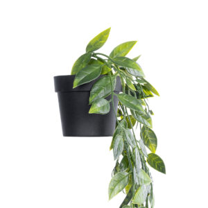 GloboStar® Artificial Garden HANGING DUTCH BEAN 20883 – Τεχνητό Κρεμαστό Διακοσμητικό Φυτό Ολλανδικό Φασόλι Φ28 x Y70cm