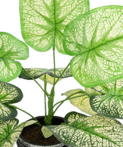 GloboStar® Artificial Garden CALADIUM 20889 Τεχνητό Διακοσμητικό Φυτό Τροπικό Φυτό Φ40 x Υ33cm