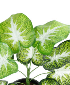 GloboStar® Artificial Garden CALADIUM 20890 Τεχνητό Διακοσμητικό Φυτό Τροπικό Φυτό Φ40 x Υ33cm
