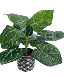 GloboStar® Artificial Garden ANTHURIUM 20892 Τεχνητό Διακοσμητικό Φυτό Ανθούριο Φ40 x Υ33cm