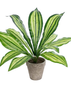 GloboStar® Artificial Garden DRACAENA POTTED PLANT 20907 Διακοσμητικό Φυτό Δράκενα Φ40 x Υ33cm
