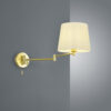 Φωτιστικό Τοίχου Trio Lighting   E27 Ορείχαλκος Ματ Μεταλλικό    209100108