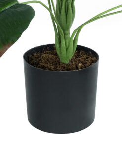 GloboStar® Artificial Garden OLD BANANA PLANT 20917 – Διακοσμητικό Φυτό Ώριμη Μπανανιά Φ90 x Υ80cm