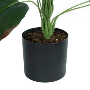 GloboStar® Artificial Garden OLD BANANA PLANT 20917 – Διακοσμητικό Φυτό Ώριμη Μπανανιά Φ90 x Υ80cm