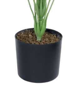 GloboStar® Artificial Garden CALATHEA PLANT 20922 Διακοσμητικό Φυτό Καλαθέα Φ70 x Υ80cm