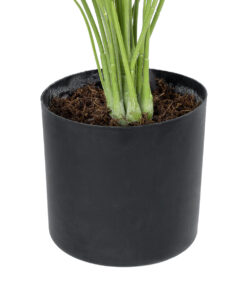 GloboStar® Artificial Garden ALBINO MONSTERA PLANT 20925 – Διακοσμητικό Φυτό Λευκή Μονστέρα Φ70 x Υ75cm