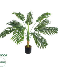 GloboStar® Artificial Garden ARECA PALM PLANT 20936 – Διακοσμητικό Φυτό Αρέκα Φ94 x Υ90cm