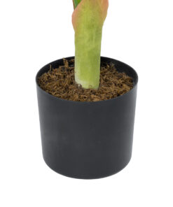 GloboStar® Artificial Garden MONSTERA PLANT 20937 – Διακοσμητικό Φυτό Μονστέρα Φ90 x Υ80cm