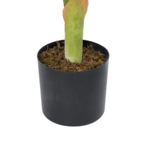 GloboStar® Artificial Garden MONSTERA PLANT 20937 – Διακοσμητικό Φυτό Μονστέρα Φ90 x Υ80cm