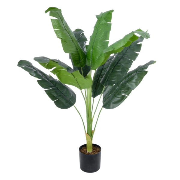 GloboStar® Artificial Garden BANANA PLANT 20939 – Διακοσμητικό Φυτό Μπανανιά Φ70 x Υ90cm