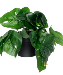 GloboStar® Artificial Garden MONSTERA PLANT 20945 – Διακοσμητικό Φυτό Μονστέρα Φ40 x Υ33cm