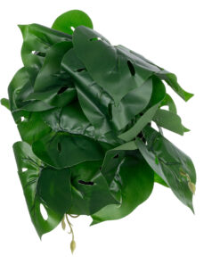 GloboStar® Artificial Garden MONSTERA PLANT 20945 – Διακοσμητικό Φυτό Μονστέρα Φ40 x Υ33cm