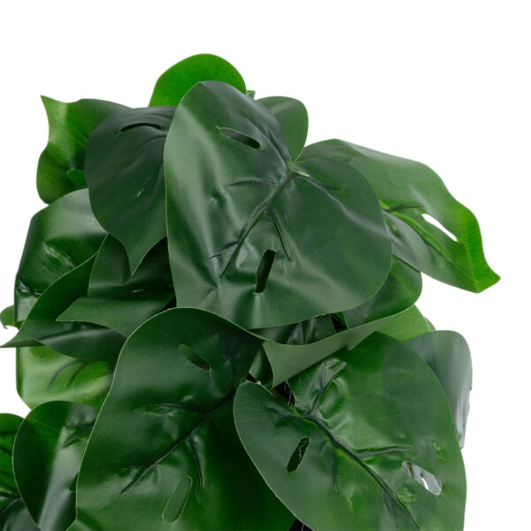 GloboStar® Artificial Garden  MONSTERA PLANT 20945 – Διακοσμητικό Φυτό Μονστέρα Φ40 x Υ33cm