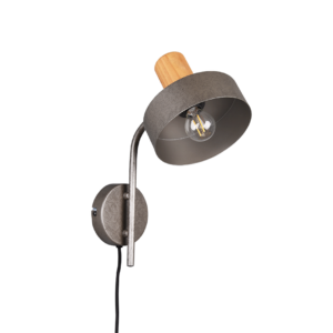 Φωτιστικό Τοίχου Trio Lighting   E14 Νίκελ Αντικέ Μεταλλικό    209500167