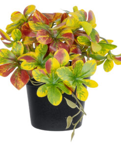 GloboStar® Artificial Garden SCHEFFLERA MIX PLANT 20956 Διακοσμητικό Φυτό Σεφλέρα Φ20 x Υ18cm