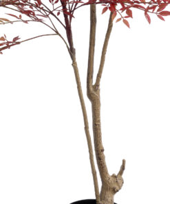 GloboStar® Artificial Garden RED NANDINA PLANT 20966 Διακοσμητικό Φυτό Κόκκινη Ναντίνα Φ66 x Υ150cm