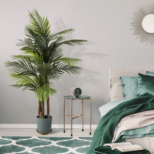 GloboStar® Artificial Garden ARECA PALM TREE 20967 Τεχνητό Διακοσμητικό Φυτό Αρέκα Φ110 x Υ170cm
