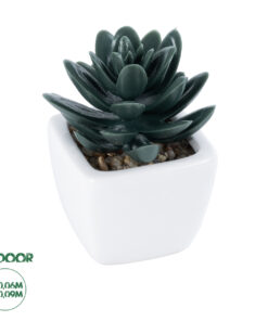 GloboStar® Artificial Garden SUCCULENT SEDEVERIA PLANT 20977 Διακοσμητικό Φυτό Παχύφυτο Σεντεβέρια Φ6 x Υ9cm
