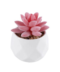 GloboStar® Artificial Garden SUCCULENT SEDEVERIA 20981 Διακοσμητικό Φυτό Παχύφυτο Σεντεβέρια Υ8cm
