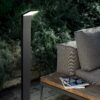 IDEAL LUX Φωτιστικό Κολωνάκι Κήπου STYLE LED 9W 3000K IP54 Λευκού Χρώματος – 318707