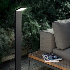IDEAL LUX Φωτιστικό Κολωνάκι Κήπου STYLE LED 9W 3000K IP54 Λευκού Χρώματος – 318707