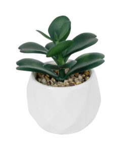 GloboStar® Artificial Garden SUCCULENT KALANCHOE POTTED PLANT 20994 Διακοσμητικό Φυτό Καλαχόη Φ8 x Υ10cm