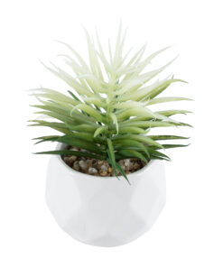 GloboStar® Artificial Garden SUCCULENT SENECIO 20997 Διακοσμητικό Φυτό Παχύφυτο Σενέκιο Υ12cm