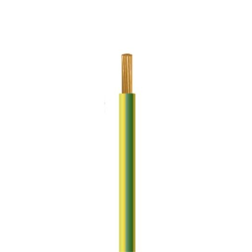 ΚΑΛΩΔΙΟ NYAF H07V-K 1Χ4mm² ΠΡΑΣΙΝΟ/ΚΙΤΡΙΝΟ (100m/roll) EUROLAMP – 150-13432