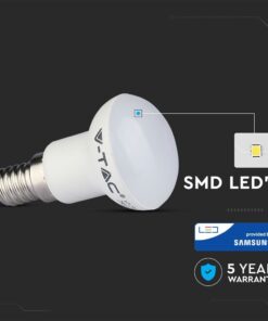LED Λάμπα E14 R39 3W V-TAC Samsung Chip Φυσικό Λευκό 4000K – 211