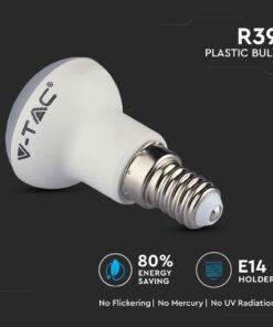 LED Λάμπα E14 R39 3W V-TAC Samsung Chip Φυσικό Λευκό 4000K – 211