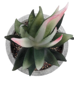 GloboStar® Artificial Garden SUCCULENT ALOE 21008 Διακοσμητικό Φυτό Παχύφυτο Αλόη Υ14cm