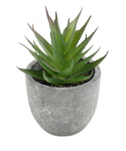 GloboStar® Artificial Garden SUCCULENT ALOE 21010 Διακοσμητικό Φυτό Παχύφυτο Αλόη Υ11cm
