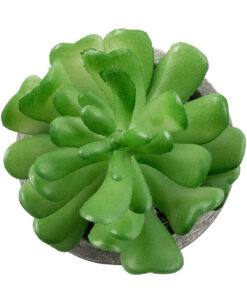 GloboStar® Artificial Garden SUCCULENT CRASSULA 21014 Διακοσμητικό Φυτό Παχύφυτο Κράσουλα Υ11.5cm